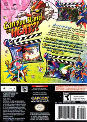 Viewtiful Joe - Red Hot Rumble box cover back